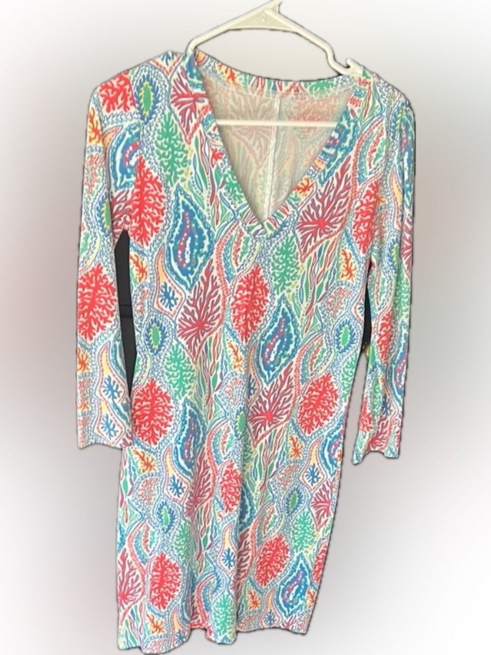 Lilly Pulitzer Pima Cotton casual dress.  Sz x-small, EUC